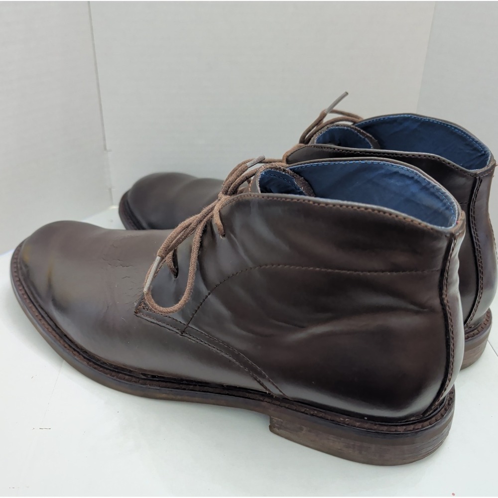Mark Nason X Skechers Men's Sz 11 Brown Leather Chukka Lace-Up Boots Beatles - Picture 5 of 9